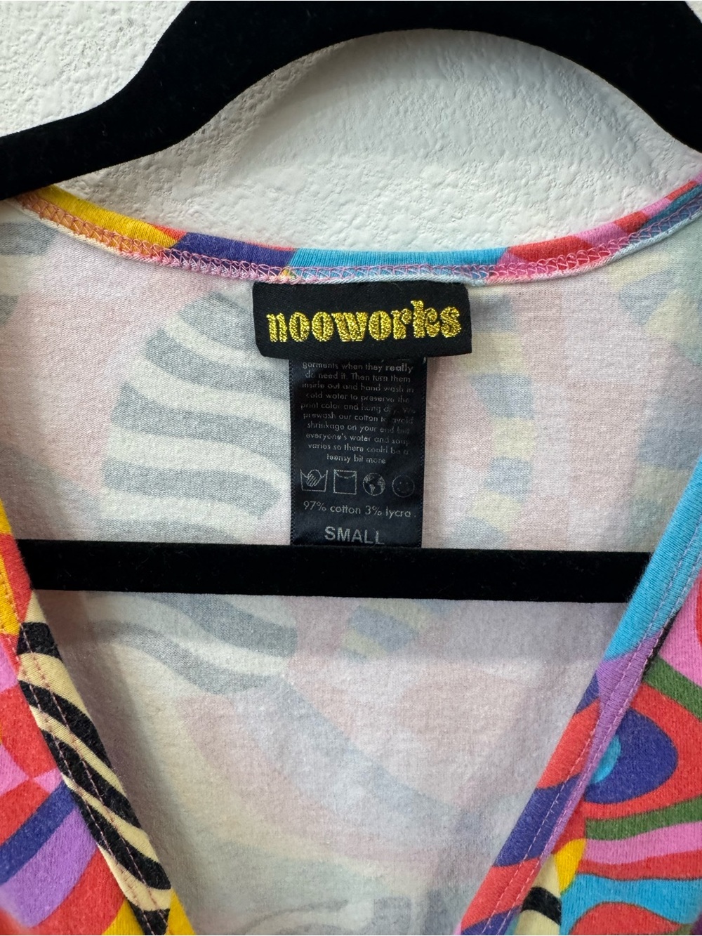 Nooworks Sonny Jumpsuit Party Time Print. Wide Leg with Pockets - Picture 2 of 3